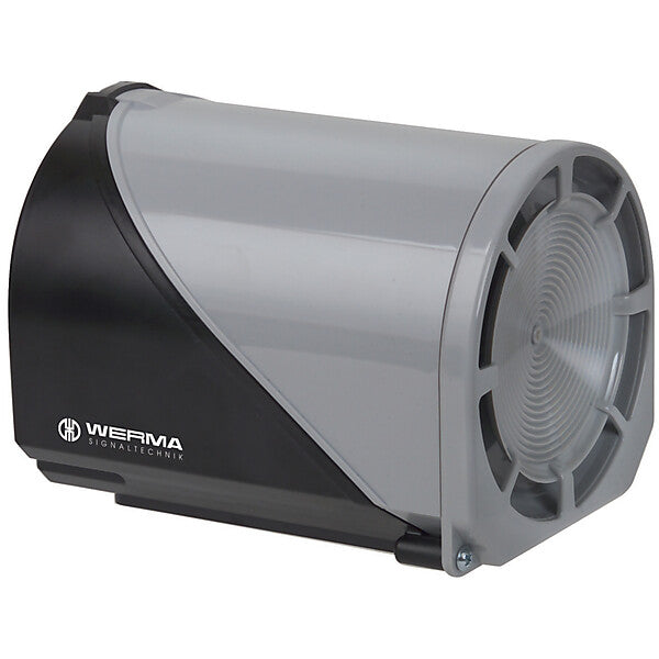 WERMA Mehrtonsirene 32 Töne 230V AC sw/gr 14400068